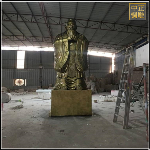 校園孔子雕塑鑄造